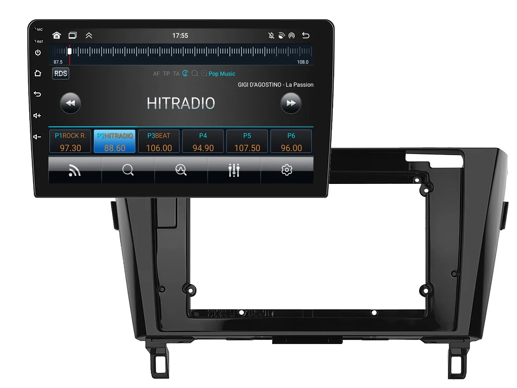 BMODE 2DIN AUTORÁDIO BEX84 ANDROID, NISSAN QASHQAI II / X-TRAIL III