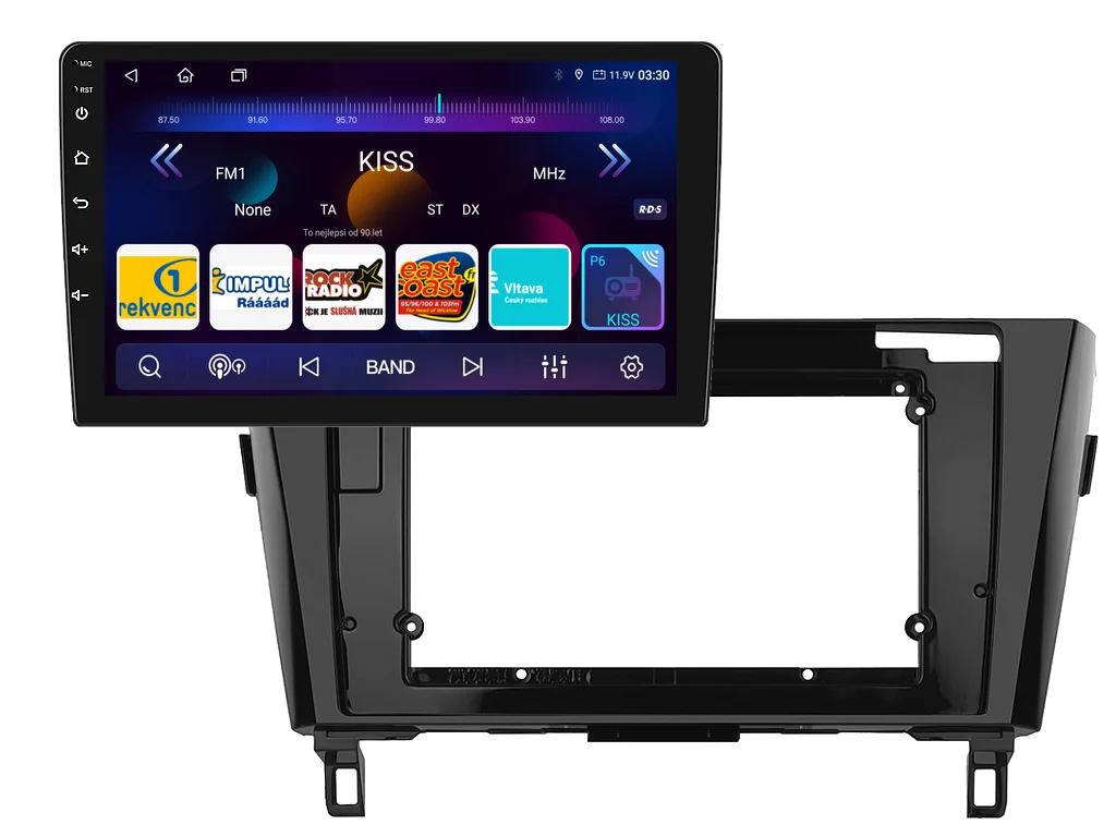 ISUDAR 2DIN AUTORÁDIO T72-IEV164 ANDROID, NISSAN QASHQAI II / X-TRAIL III