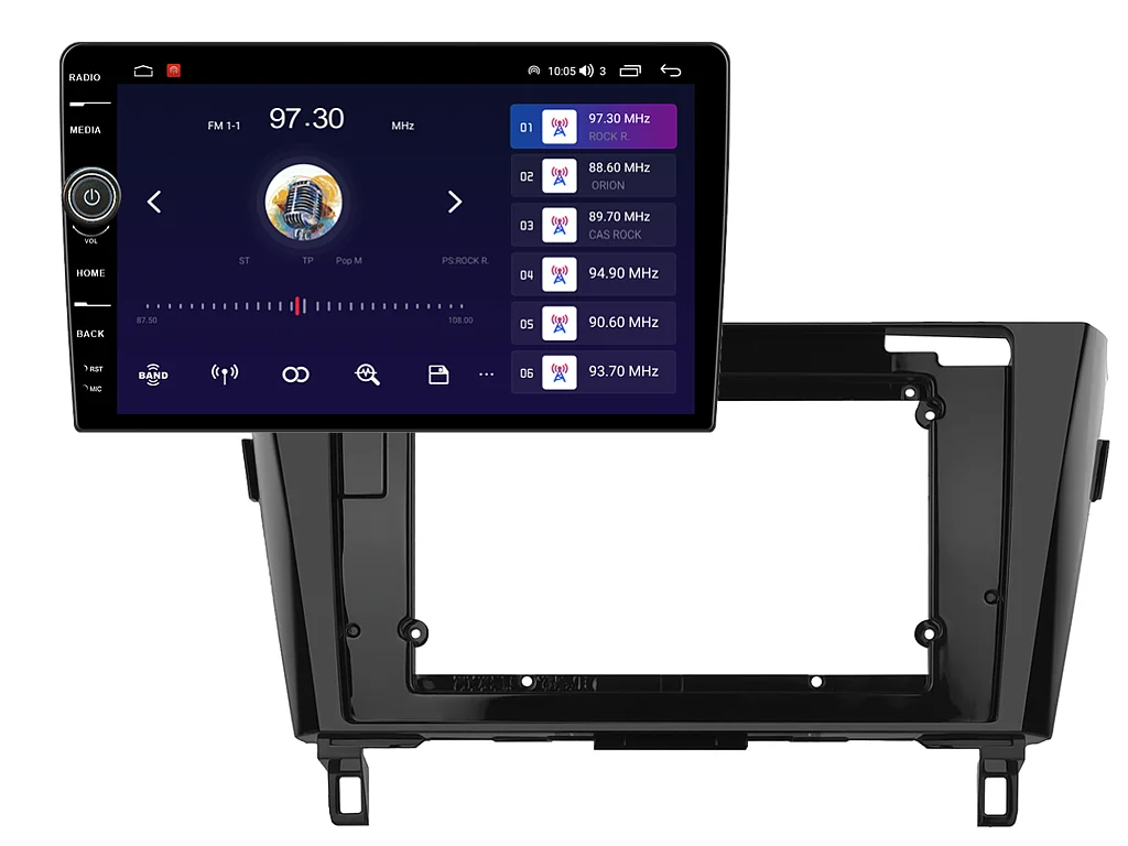 EVEREST 2DIN AUTORÁDIO EVE81 ANDROID, NISSAN QASHQAI II / X-TRAIL III