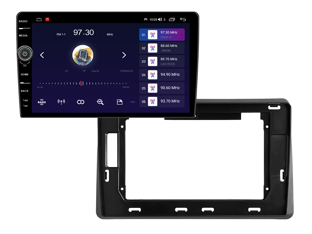 EVEREST 2DIN AUTORÁDIO EVE208 ANDROID, RENAULT MASTER III, OPEL MOVANO B, NISSAN NV400