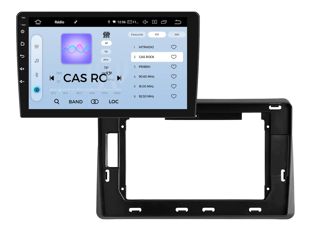 XTRONS 2DIN AUTORÁDIO IQP-XEV208 ANDROID, RENAULT MASTER III, OPEL MOVANO B, NISSAN NV400