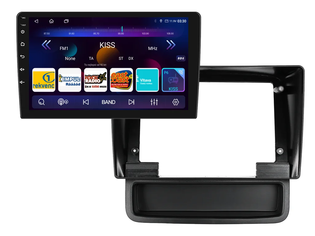 ISUDAR 2DIN AUTORÁDIO T75-IEV201 ANDROID, RENAULT TRAFIC II / OPEL VIVARO A / NISSAN PRIMASTAR