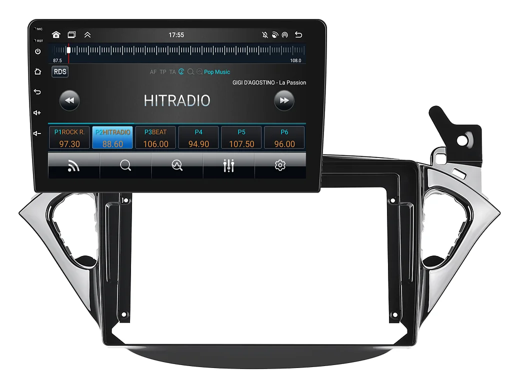 BMODE 2DIN AUTORÁDIO BEV34 ANDROID, OPEL ADAM / CORSA