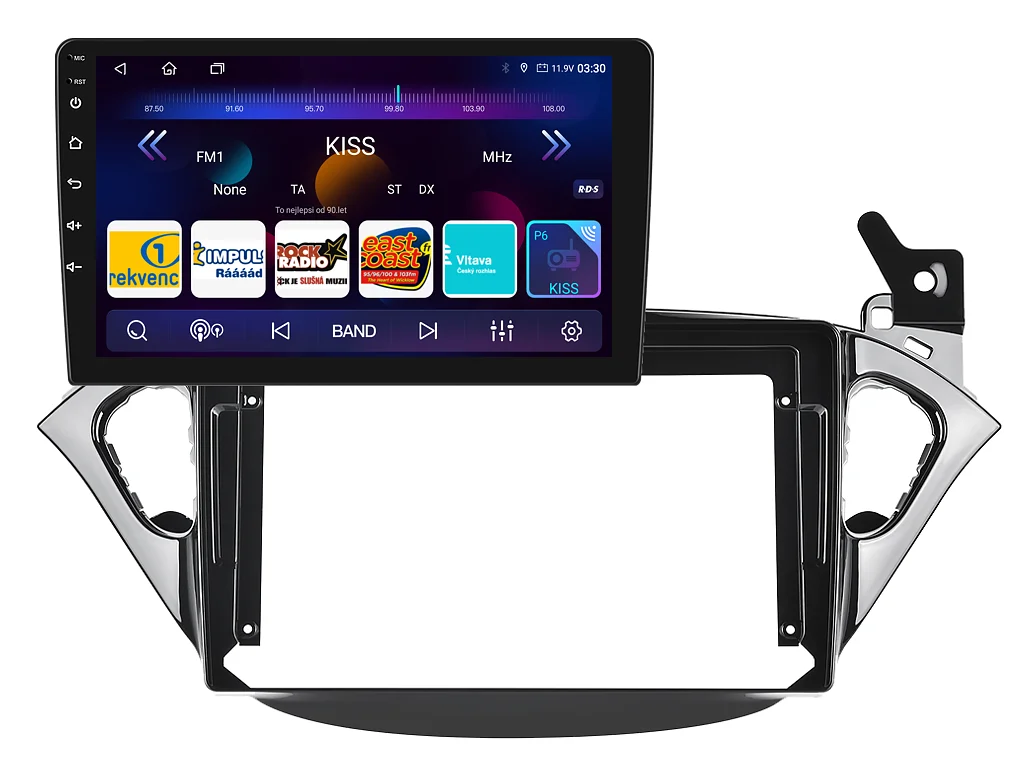 ISUDAR 2DIN AUTORÁDIO T72-IEV37 ANDROID, OPEL ADAM / CORSA