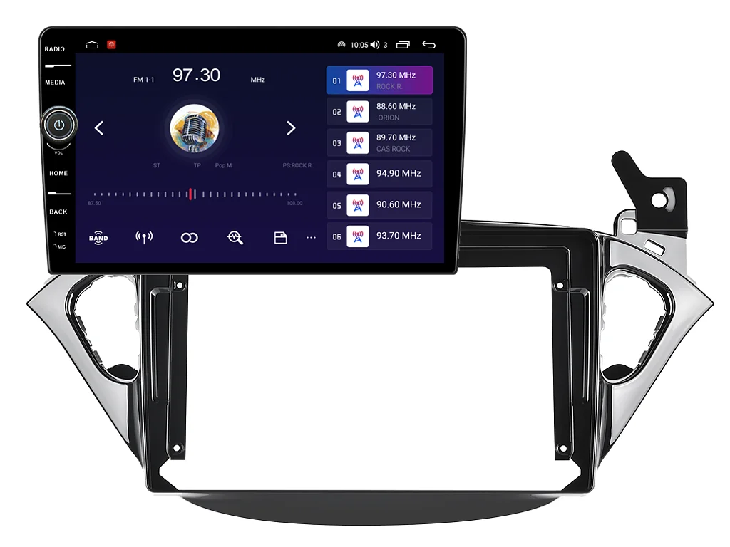EVEREST 2DIN AUTORÁDIO EVE44 ANDROID, OPEL ADAM / CORSA