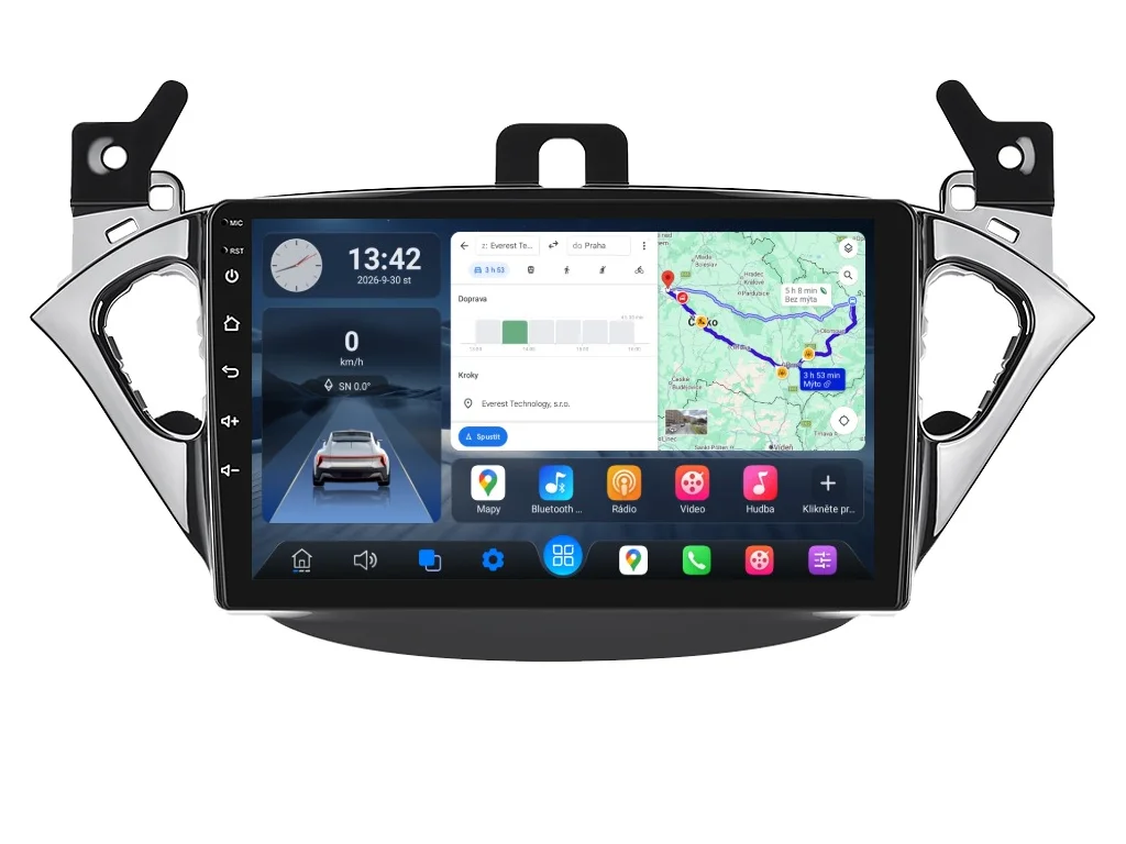 ISUDAR 2DIN AUTORÁDIO Q74X-IEV105 ANDROID, OPEL ADAM / CORSA