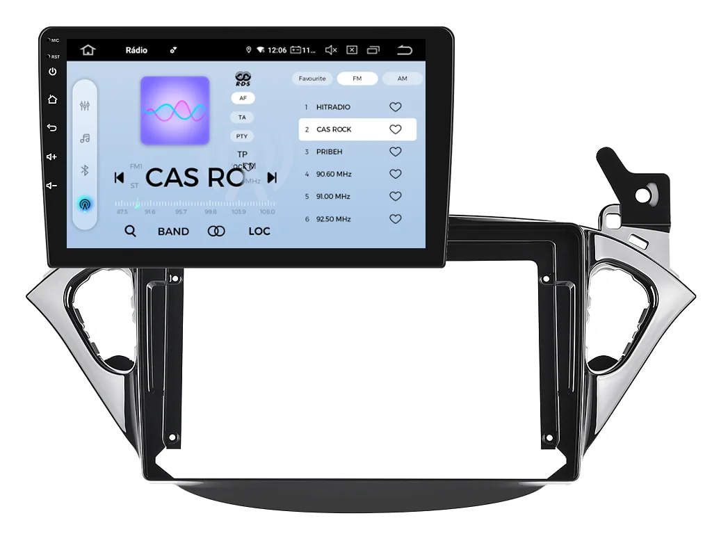 XTRONS 2DIN AUTORÁDIO IQP-XEV23 ANDROID, OPEL ADAM / CORSA