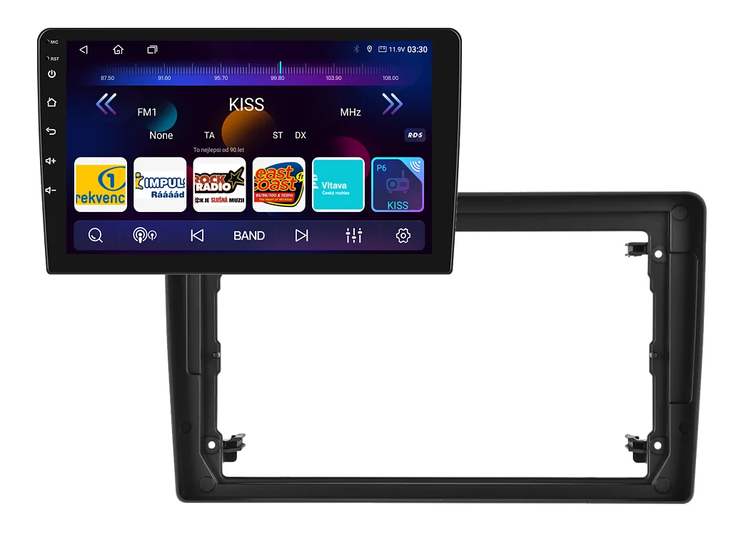 ISUDAR 2DIN AUTORÁDIO T72-IEV36 ANDROID, OPEL ASTRA / ANTARA / ZAFIRA