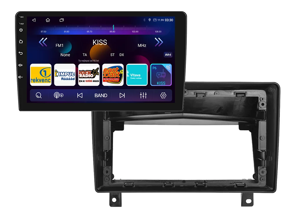 ISUDAR 2DIN AUTORÁDIO T75-IEV106 ANDROID, OPEL ASTRA