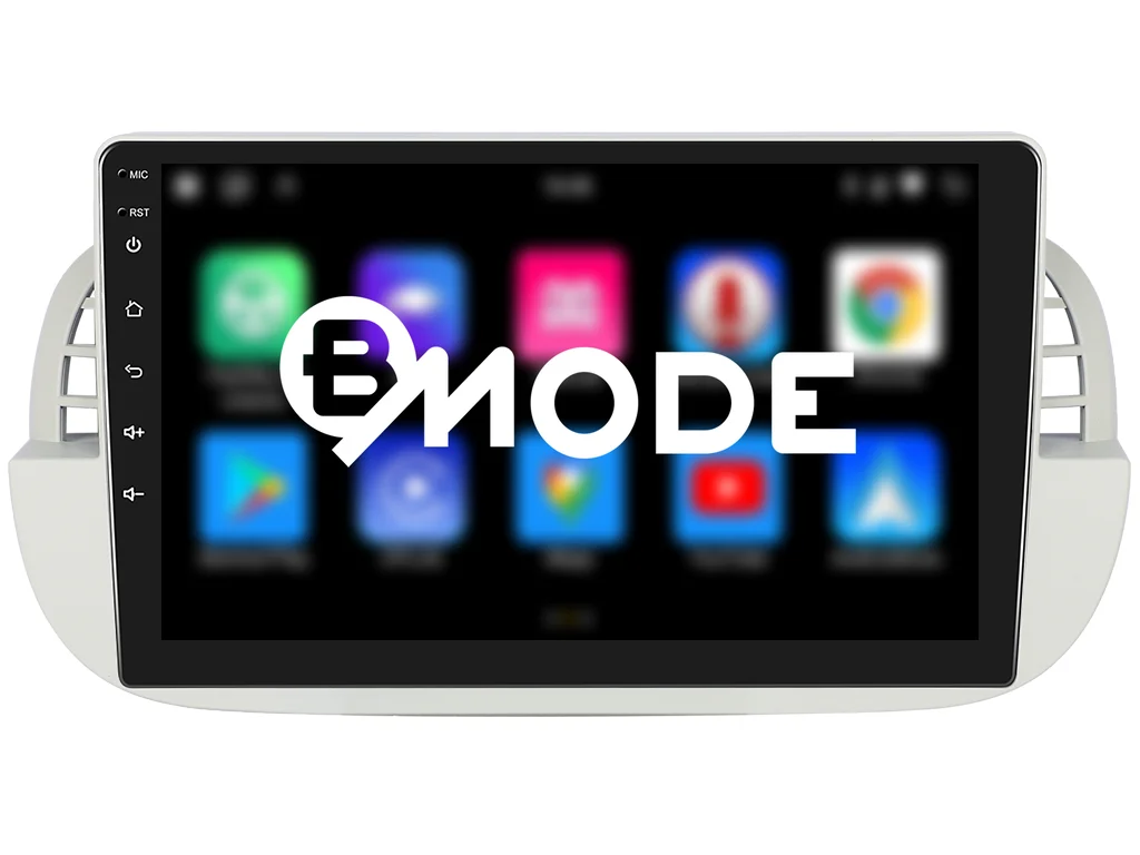 BMODE 2DIN AUTORÁDIO BEX212 ANDROID, FIAT 500