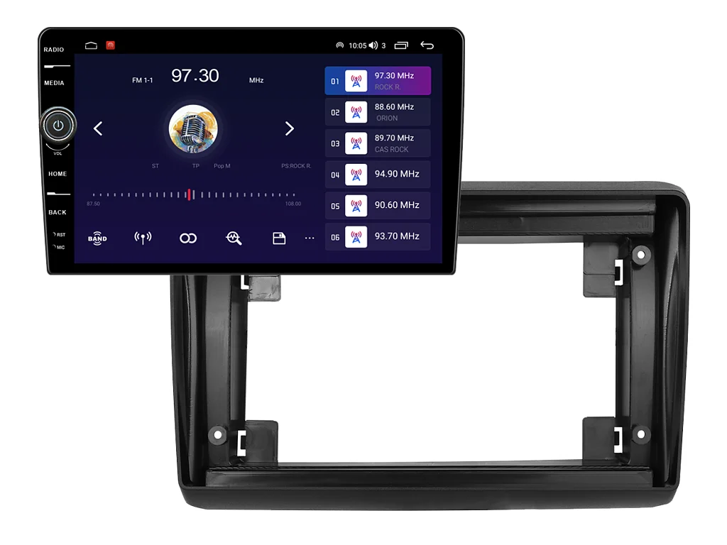 EVEREST 2DIN AUTORÁDIO EVE53 ANDROID, FIAT DUCATO / PEUGEOT BOXER II / CITROEN JUMPER II