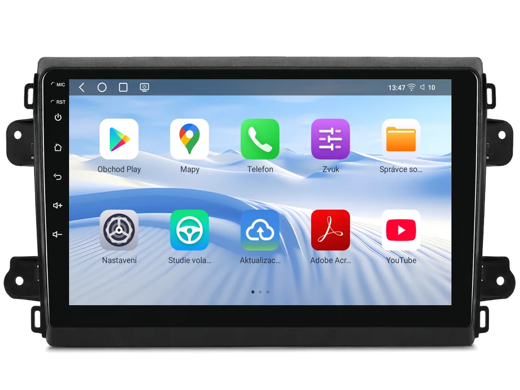 ISUDAR 2DIN AUTORÁDIO Q74X-IEV200 ANDROID, FIAT DUCATO 2021+