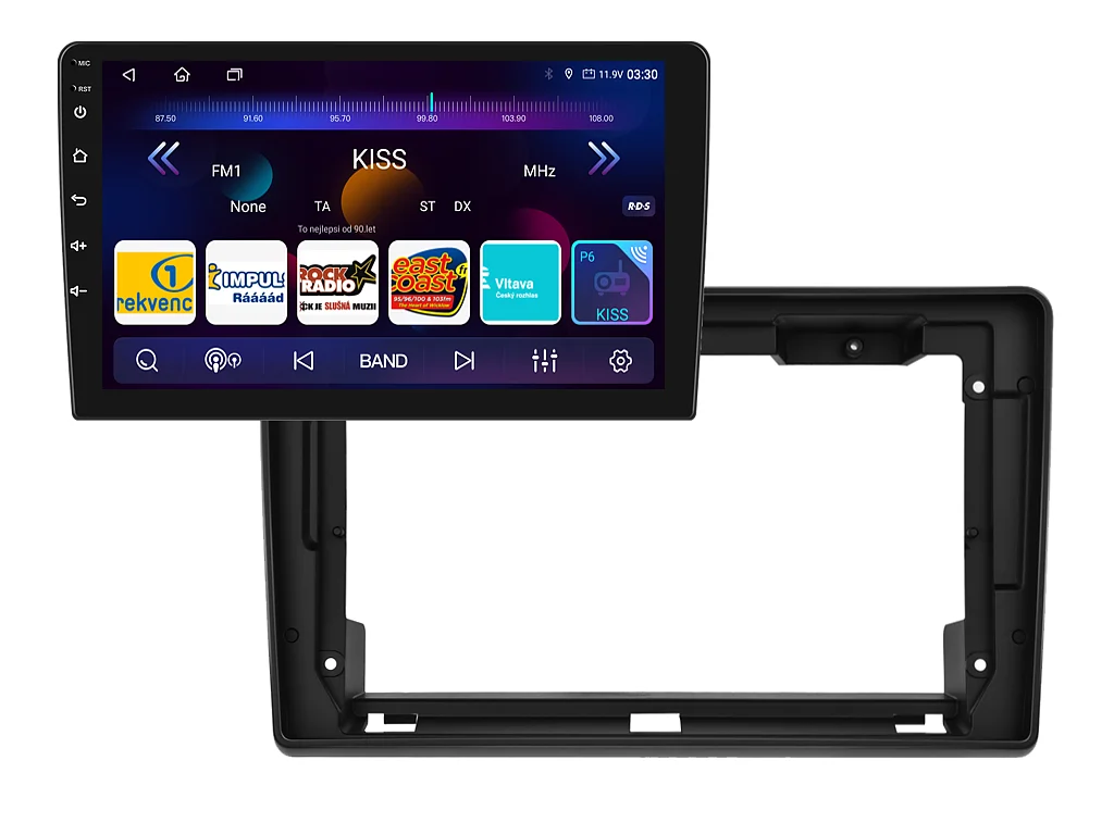 ISUDAR 2DIN AUTORÁDIO T75-IEV87 ANDROID, FIAT DUCATO / PEUGEOT BOXER II / CITROEN JUMPER II