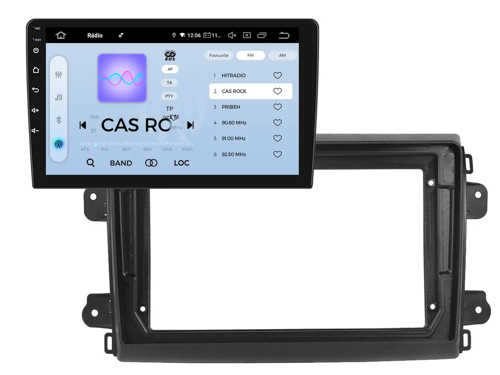 XTRONS 2DIN AUTORÁDIO IQP-XEV200 ANDROID, FIAT DUCATO 2021+