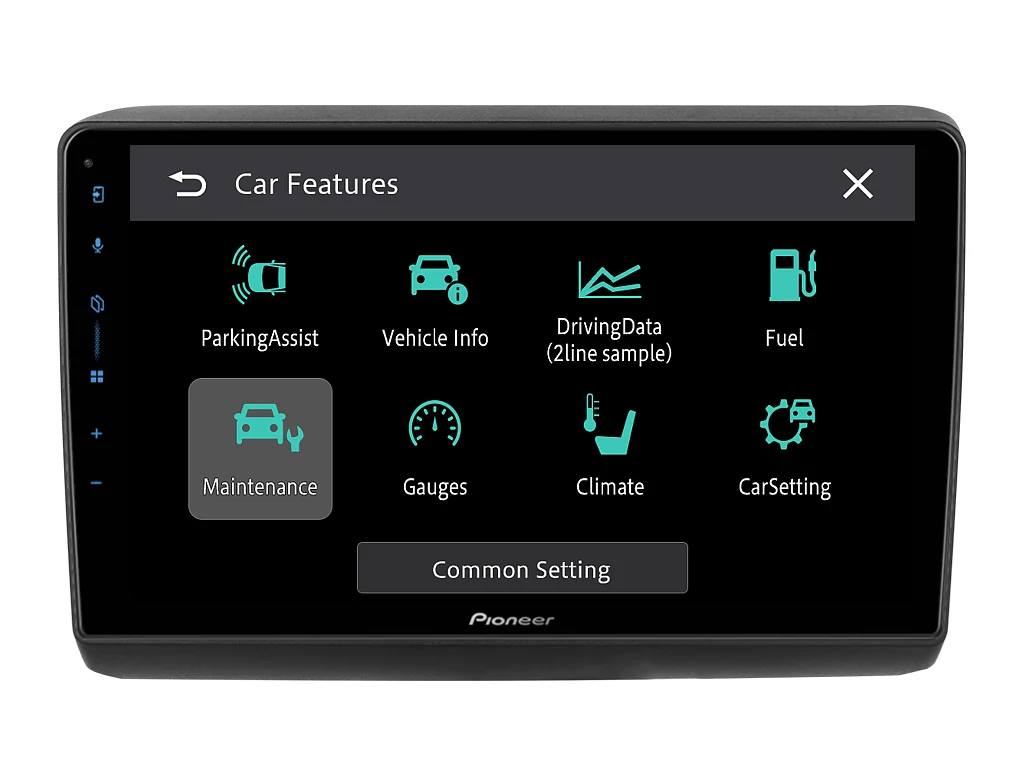 PIONEER 2DIN AUTORÁDIO SPH-PF97BT, FIAT DUCATO / PEUGEOT BOXER II / CITROEN JUMPER II