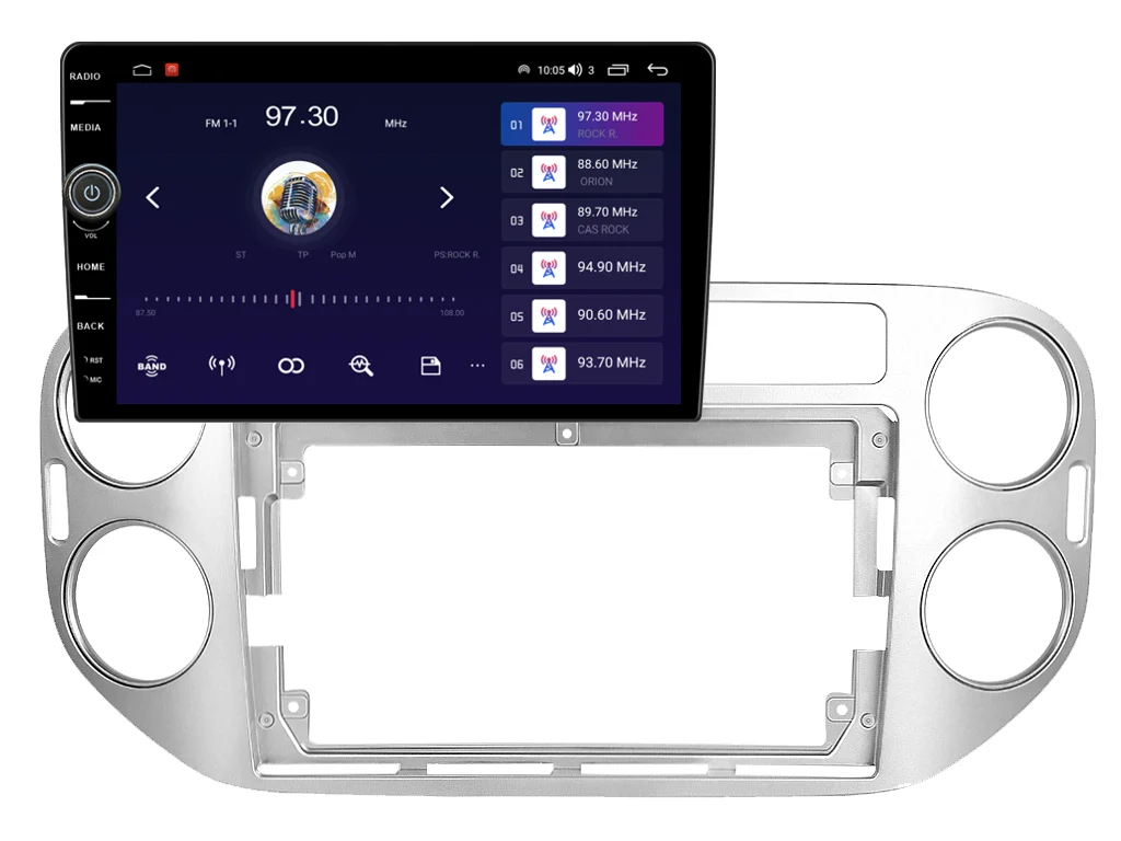 EVEREST 2DIN AUTORÁDIO EVE14 ANDROID, VOLKSWAGEN TIGUAN
