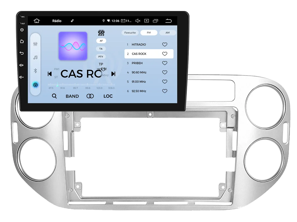 XTRONS 2DIN AUTORÁDIO IQP-XEV05 ANDROID, VOLKSWAGEN TIGUAN