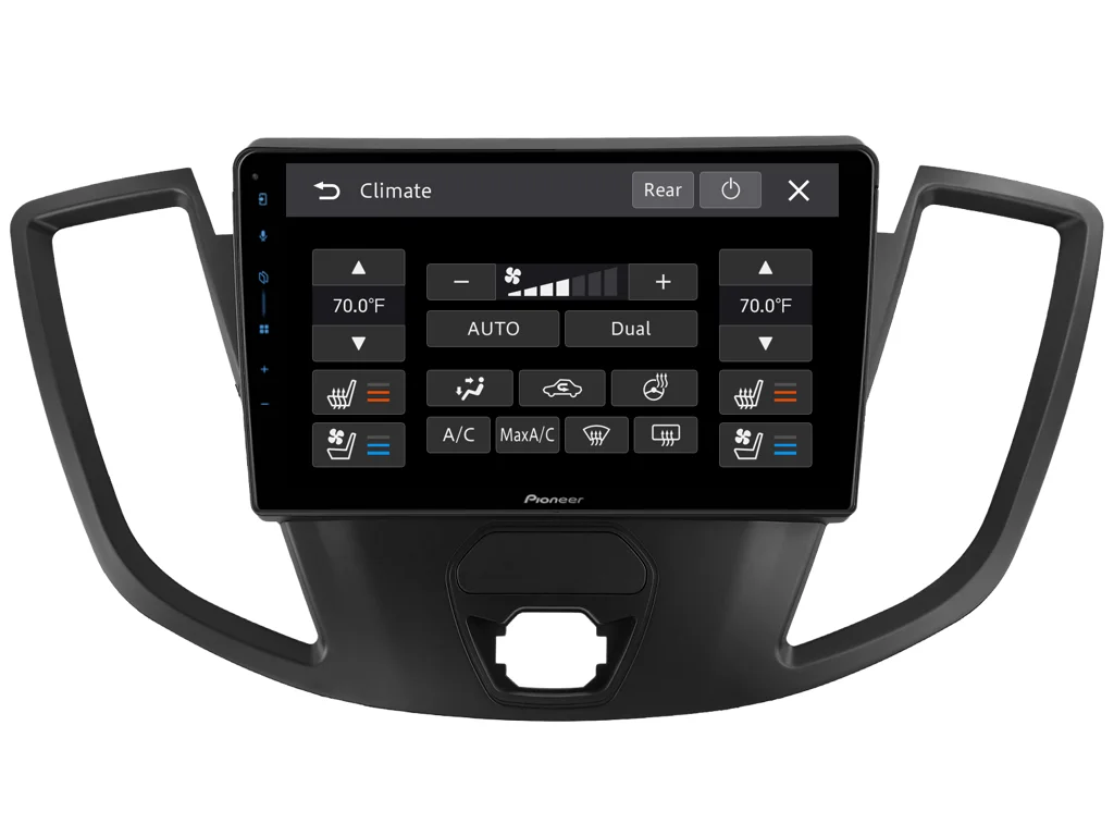 PIONEER 2DIN AUTORÁDIO SPH-PF97BT, FORD TRANSIT VIII