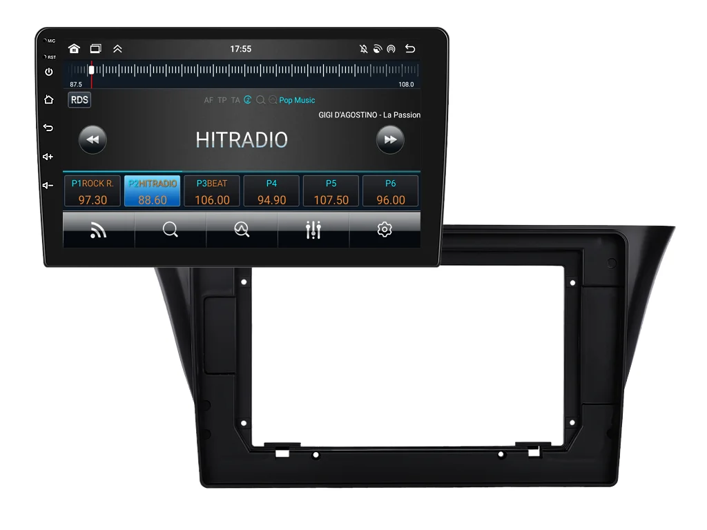 BMODE 2DIN AUTORÁDIO BEV71 ANDROID, IVECO DAILY
