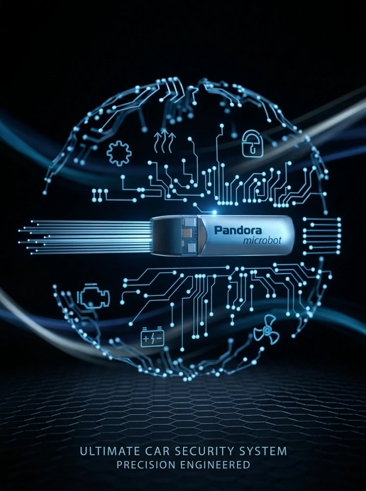 PANDORA MICROBOT LIN POKROČILÝ CAN BUS IMOBILIZÉR S PŘIPOJENÍM CAN BUS + LIN BUS