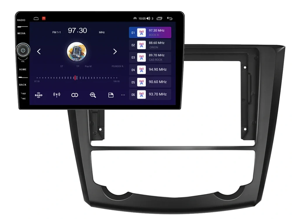 EVEREST 2DIN AUTORÁDIO EVE50 ANDROID, RENAULT KADJAR