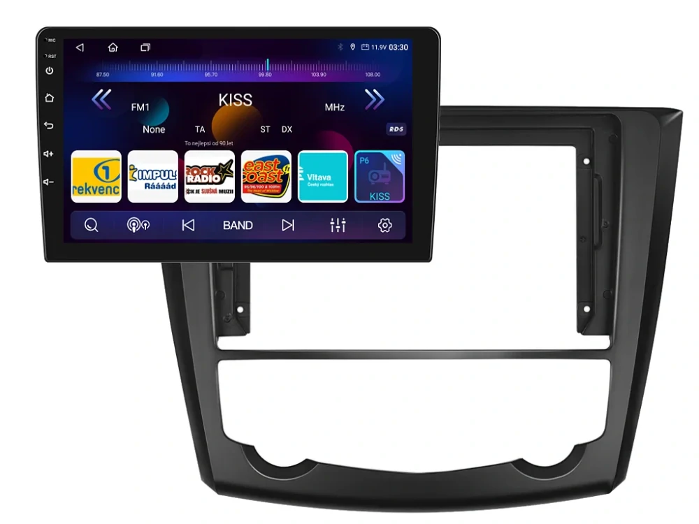 ISUDAR 2DIN AUTORÁDIO T75-IEV109 ANDROID, RENAULT KADJAR