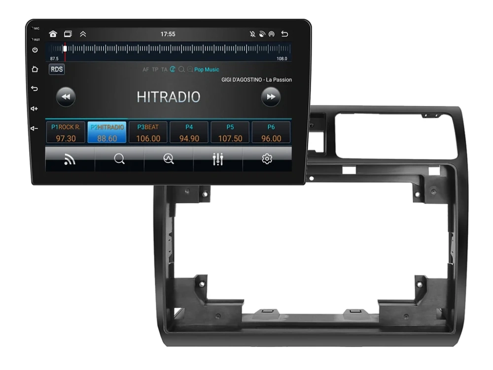 BMODE 2DIN AUTORÁDIO BEV57 ANDROID, SUZUKI SWIFT I (GEN 3)