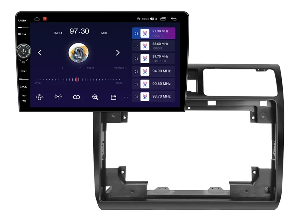 EVEREST 2DIN AUTORÁDIO EVE57 ANDROID, SUZUKI SWIFT I (GEN 3)
