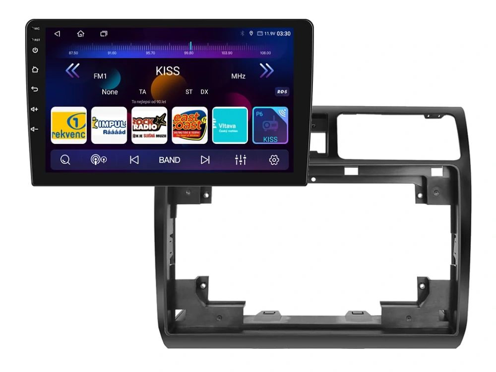 ISUDAR 2DIN AUTORÁDIO T75-IEV73 ANDROID, SUZUKI SWIFT I (GEN 3)