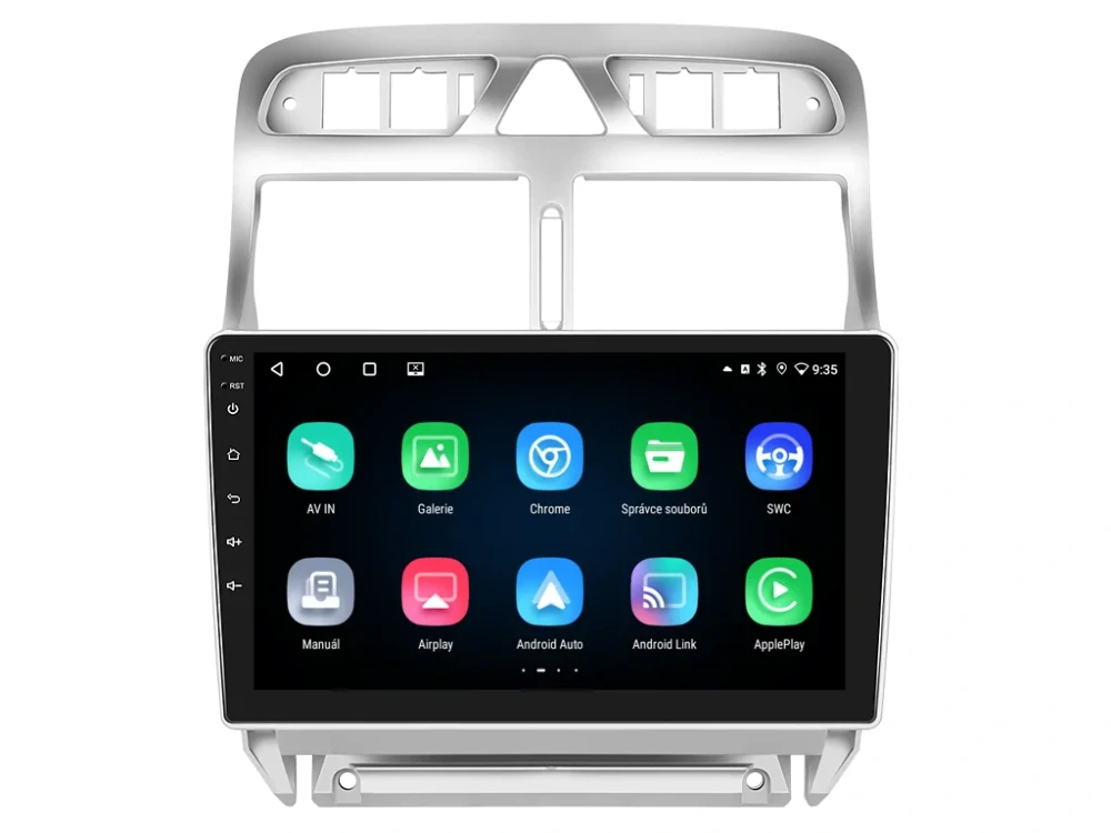 BMODE 2DIN AUTORÁDIO BET38 ANDROID, PEUGEOT 307