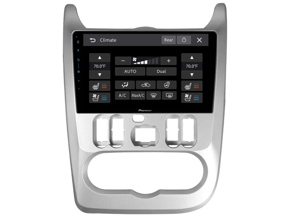 PIONEER 2DIN AUTORÁDIO SPH-PF97BT, DACIA LOGAN I, SANDERO I