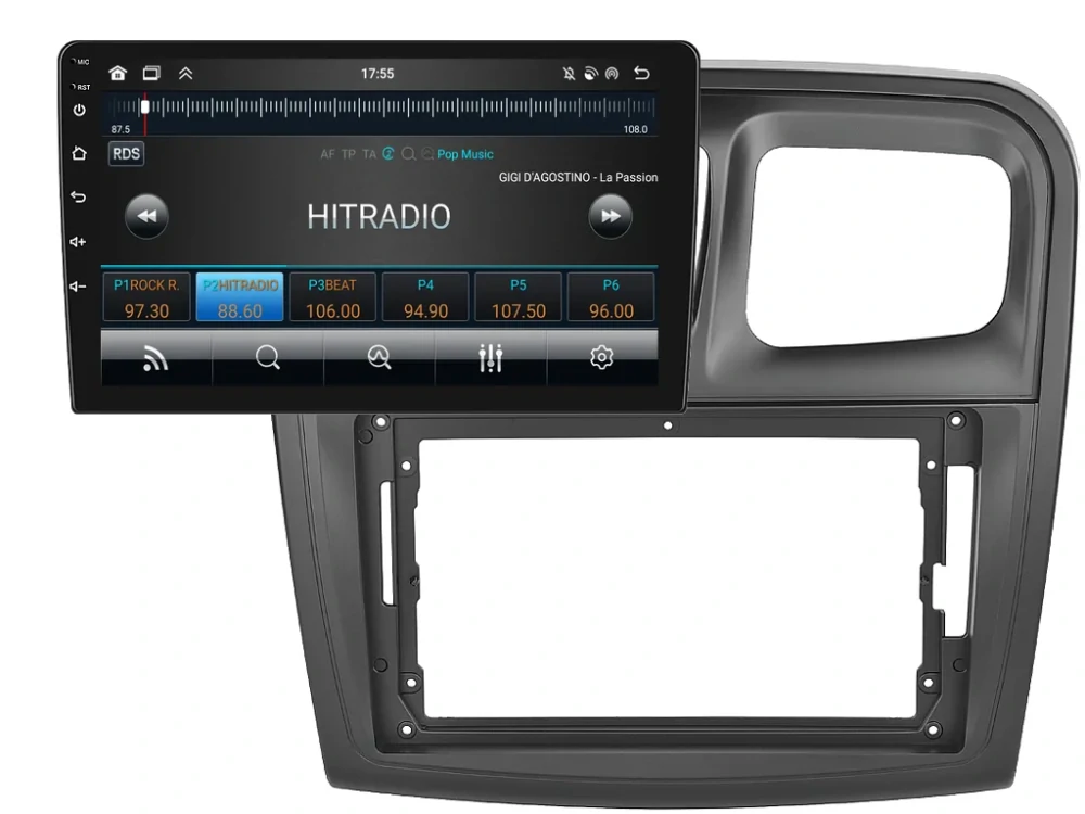 BMODE 2DIN AUTORÁDIO BEV81 ANDROID, DACIA LOGAN II, SANDERO II S HRANATÝMI PRŮDUCHY