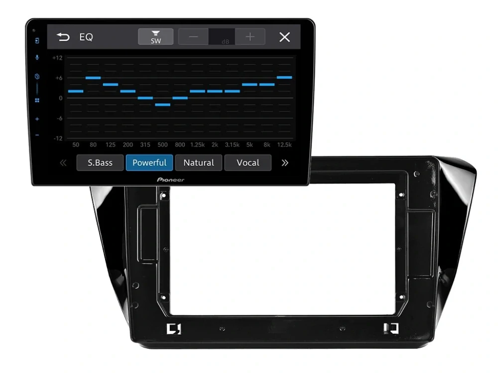 PIONEER 2DIN AUTORÁDIO SPH-PF97BT, ŠKODA SUPERB III