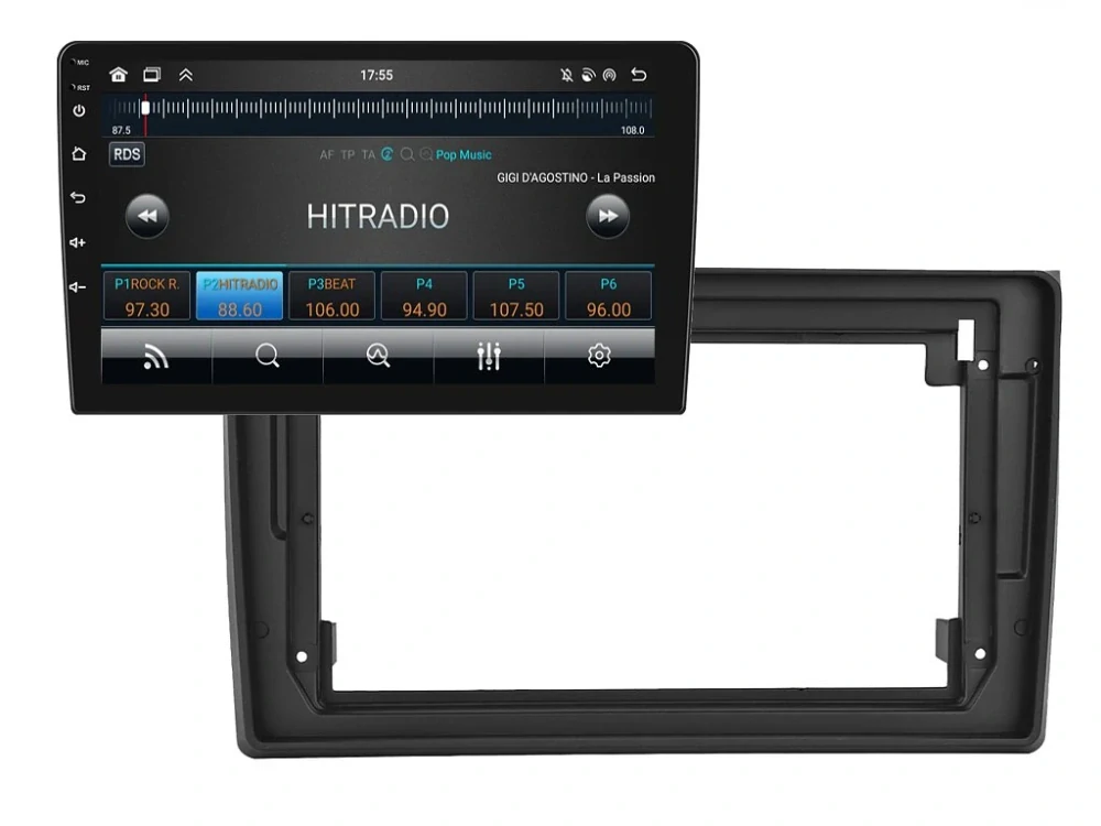BMODE 2DIN AUTORÁDIO BEV16 ANDROID, AUDI A4 / S4 / SEAT EXEO