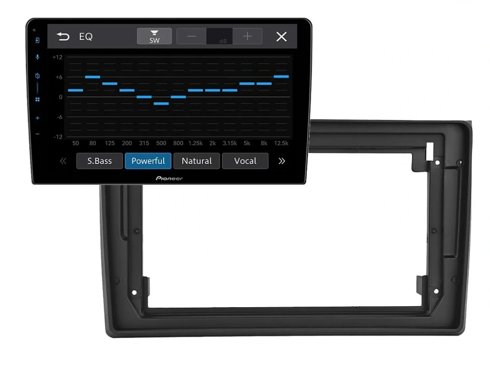 PIONEER 2DIN AUTORÁDIO SPH-PF97BT, AUDI A4 / S4 / SEAT EXEO