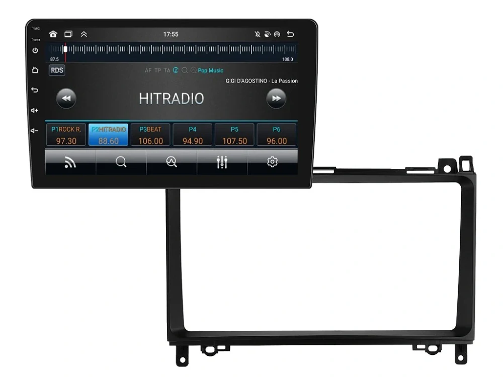 BMODE 2DIN AUTORÁDIO BEX61 ANDROID, MERCEDES-BENZ A / B / V / VIANO / VITO / SPRINTER / VW CRAFTER