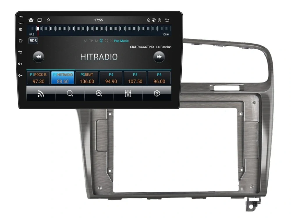 BMODE 2DIN AUTORÁDIO BEX11 ANDROID, VOLKSWAGEN GOLF VII