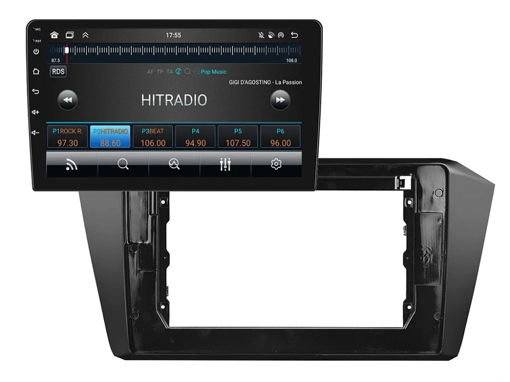 BMODE 2DIN AUTORÁDIO BEV62 ANDROID, VOLKSWAGEN PASSAT B8