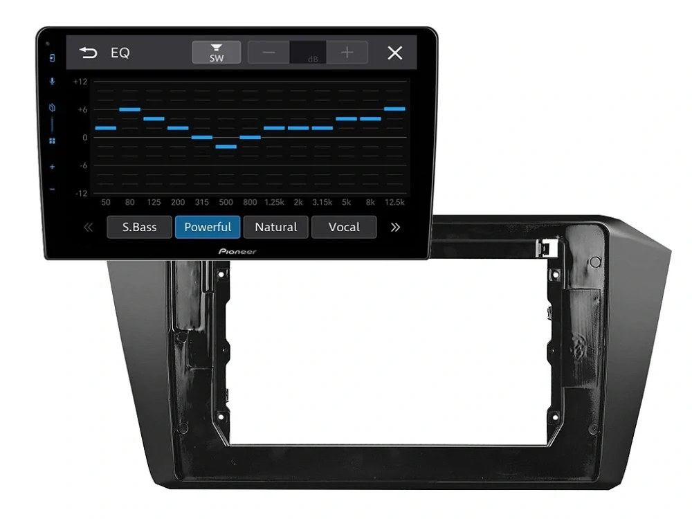 PIONEER 2DIN AUTORÁDIO SPH-PF97BT, VOLKSWAGEN PASSAT B8