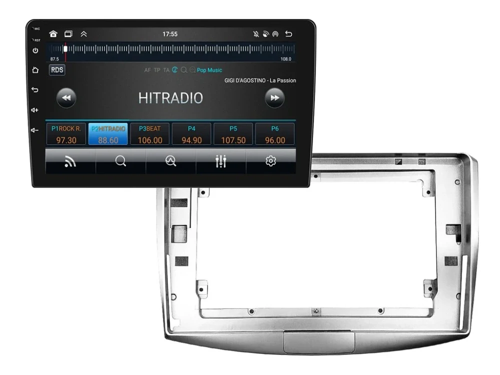 BMODE 2DIN AUTORÁDIO BEV25 ANDROID, VOLKSWAGEN PASSAT B6, B7, CC