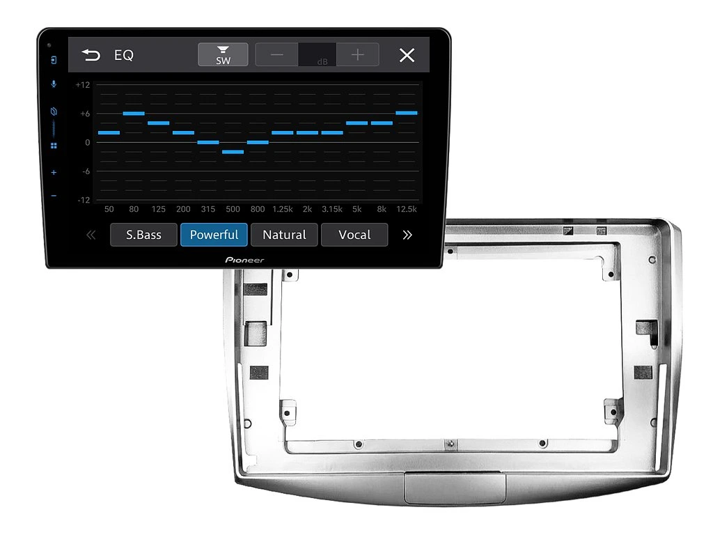 PIONEER 2DIN AUTORÁDIO SPH-PF97BT, VOLKSWAGEN PASSAT B6, B7, CC
