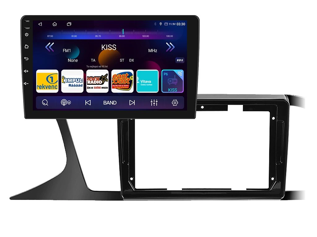 ISUDAR 2DIN AUTORÁDIO T72-IEV71 ANDROID, SEAT LEON III