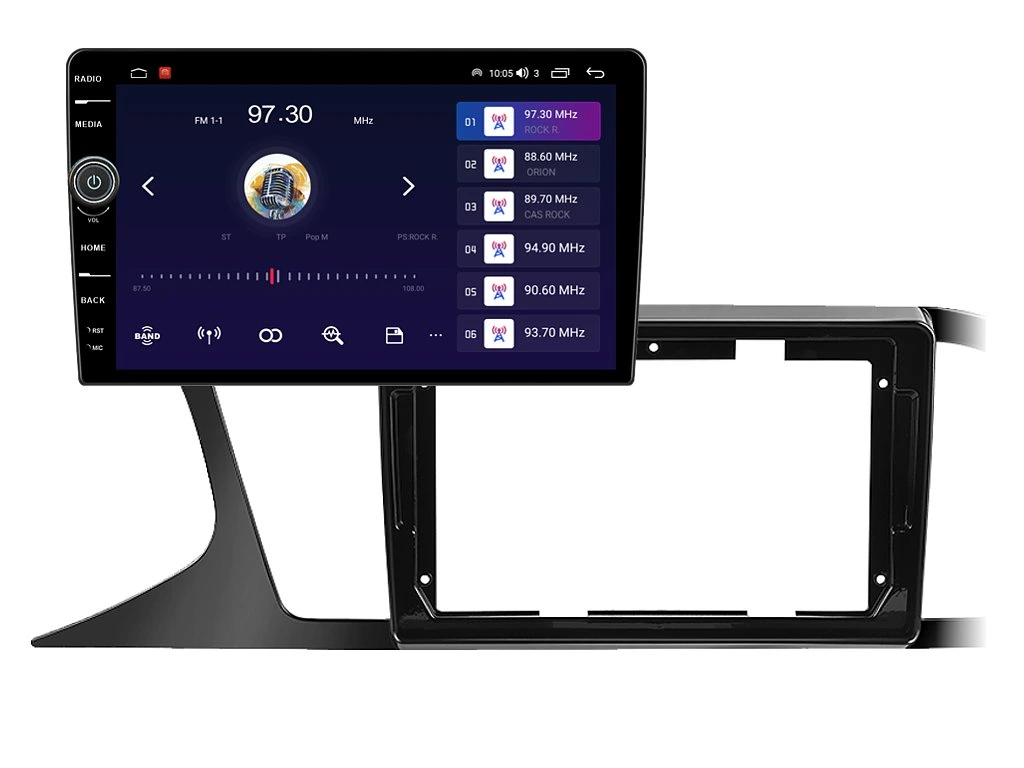EVEREST 2DIN AUTORÁDIO EVE56 ANDROID, SEAT LEON III