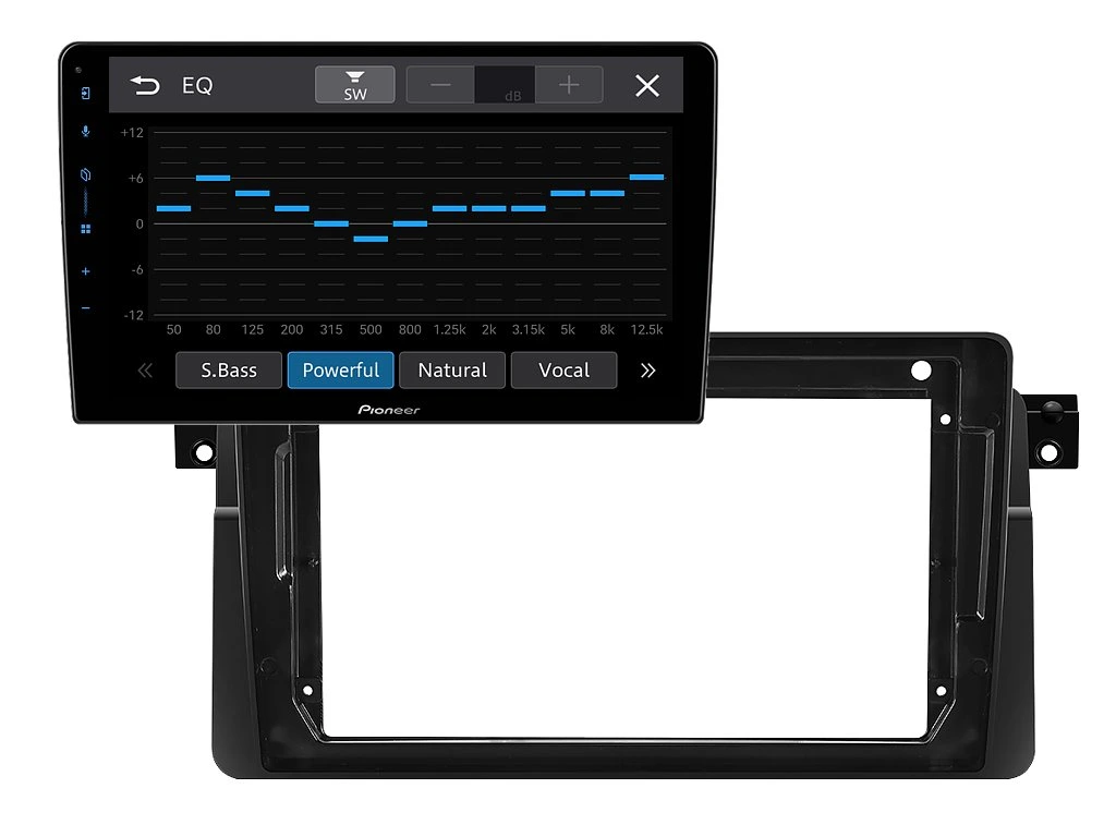 PIONEER 2DIN AUTORÁDIO SPH-PF97BT, BMW E46
