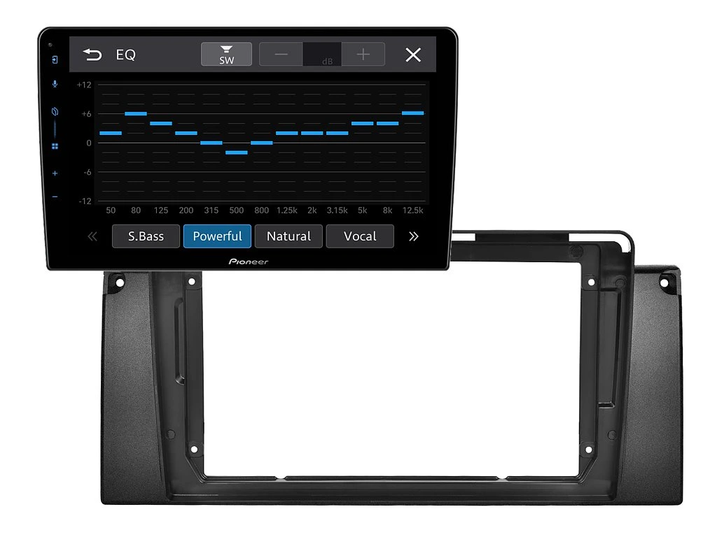 PIONEER 2DIN AUTORÁDIO SPH-PF97BT, BMW E39 / X5 E53