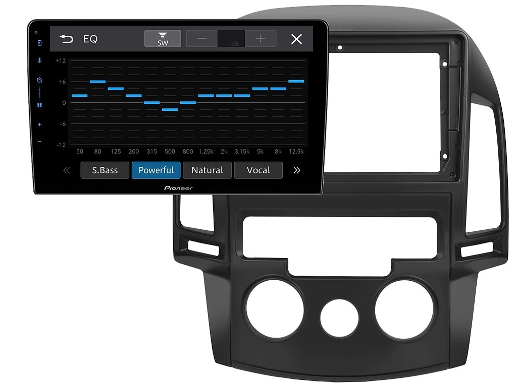 PIONEER 2DIN AUTORÁDIO SPH-PF97BT, HYUNDAI I30 S MANUÁLNÍ KLIMATIZACÍ