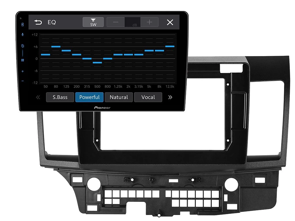 PIONEER 2DIN AUTORÁDIO SPH-PF97BT, MITSUBISHI LANCER VIII