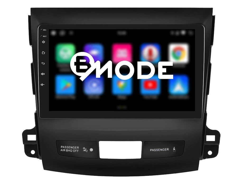 BMODE 2DIN AUTORÁDIO BEV43 ANDROID, MITSUBISHI OUTLANDER II / CITROEN C-CROSSER / PEUGEOT 4007