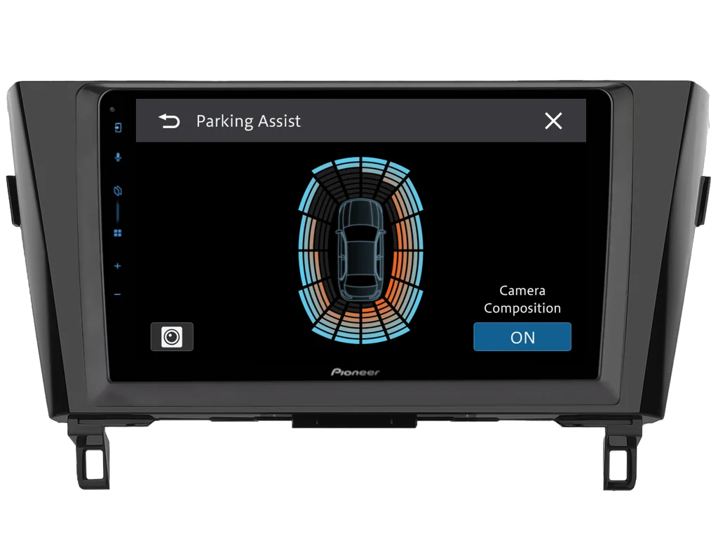 PIONEER 2DIN AUTORÁDIO SPH-PF97BT, NISSAN QASHQAI II / X-TRAIL III