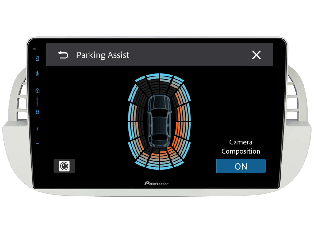 PIONEER 2DIN AUTORÁDIO SPH-PF97BT, FIAT 500